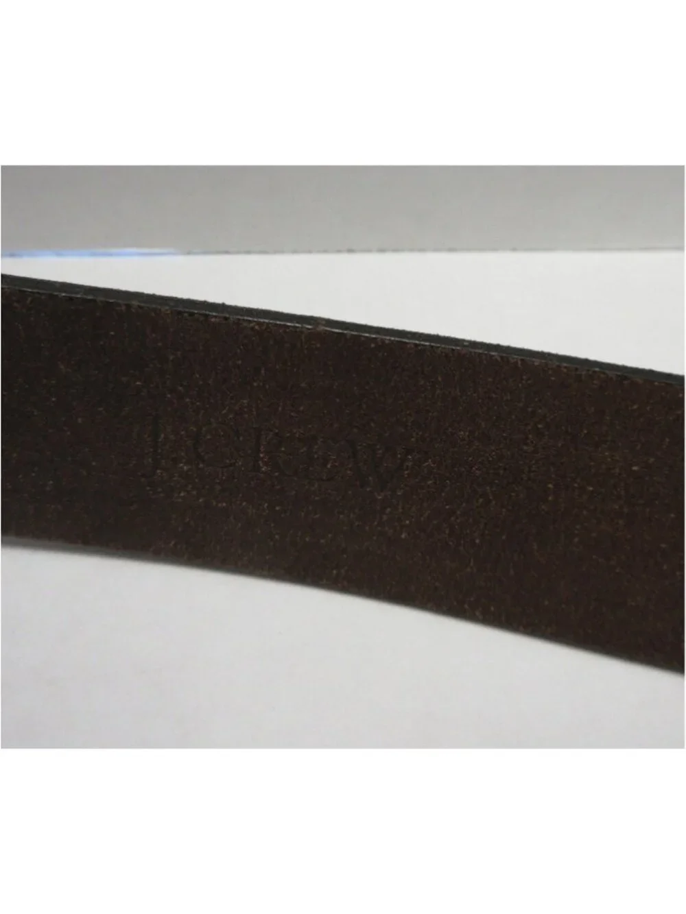 VGT J Crew Belt 40 Leather Silver Tone Buckle Classic Made In England
